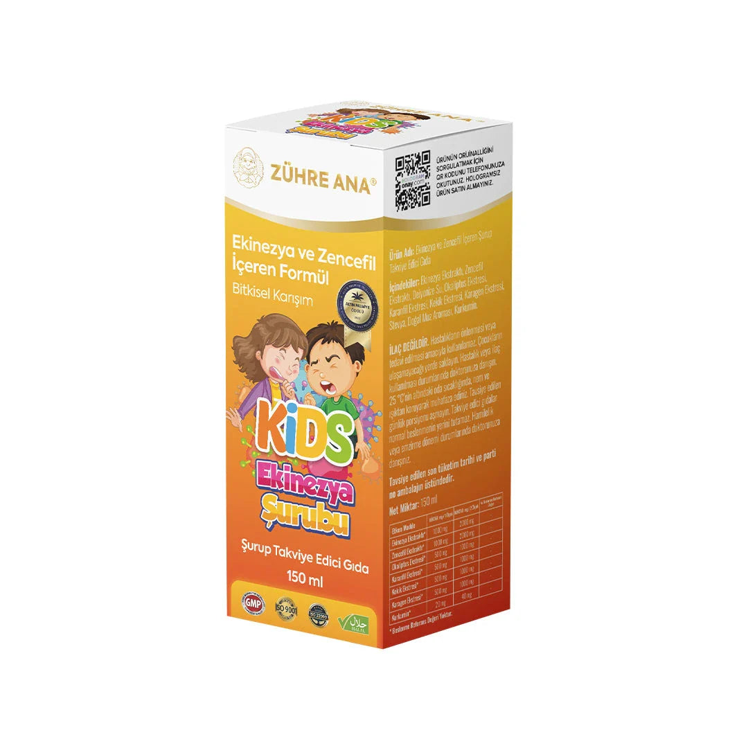 Zühre Ana Kids Echinacea- und Ingwer-Sirup 150 ml
