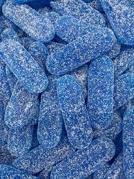 Vegane Saure Blaue Zungen – Fruchtgummi ohne Gelatine 300 g