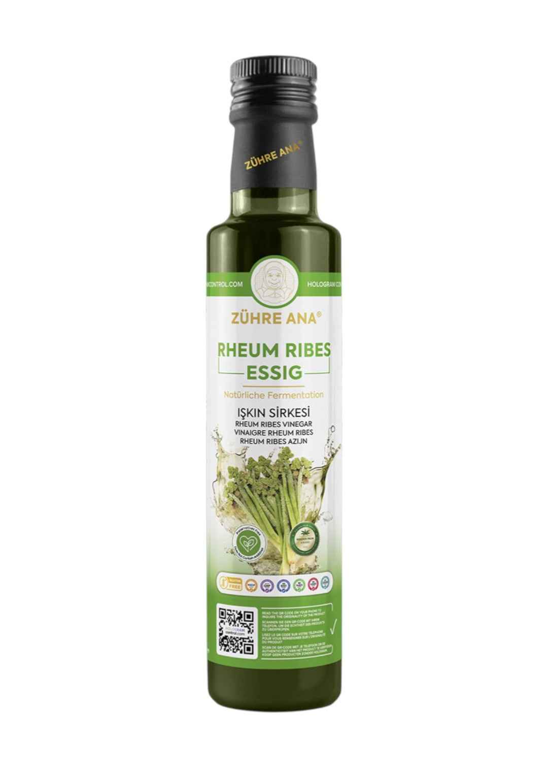 Zühre Ana Rheum Ribes Essig (Işkın Kökü Sirkesi)