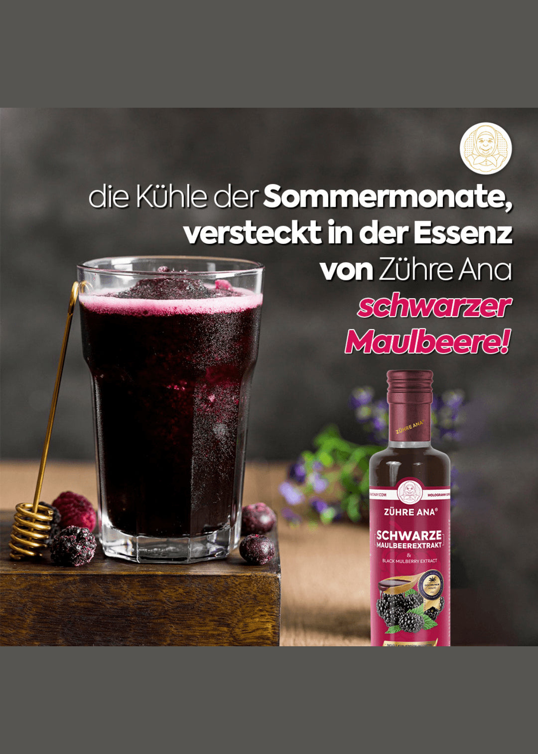 Zühre Ana Schwarzer Maulbeerextrakt 670g