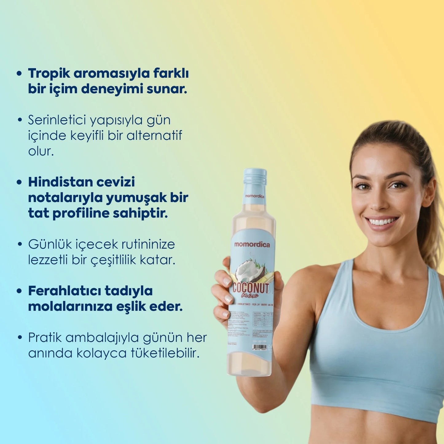Momordica Coconut Mix 250ml cremiges Kokosmus satın al